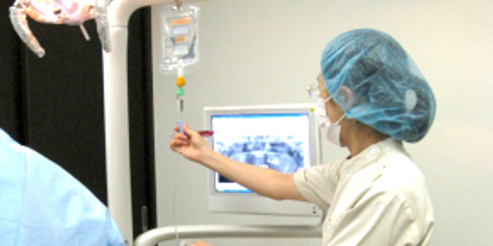 リラックス麻酔法（静脈内鎮静法）の様子